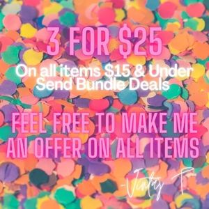🎉3 For $25 Bundle Deals🎉